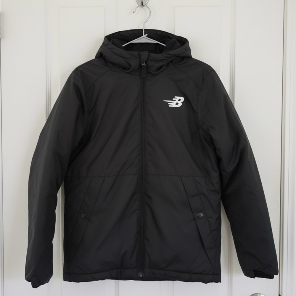 New Balance Boys' Insulated Hooded Jacket